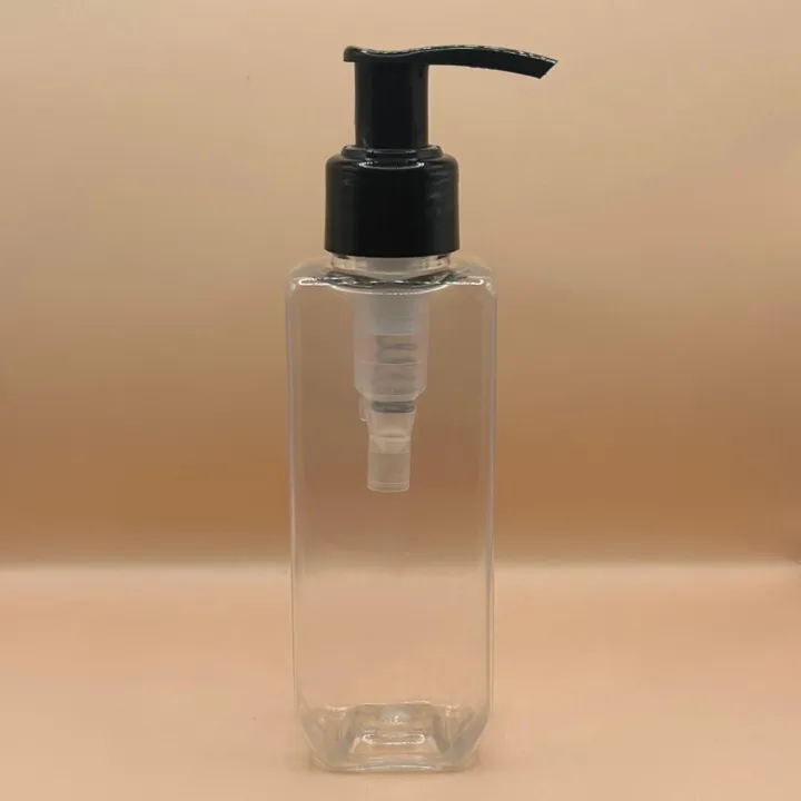 Pet Bottle 100ML Merc Clear for hair care packaging by syspackpro