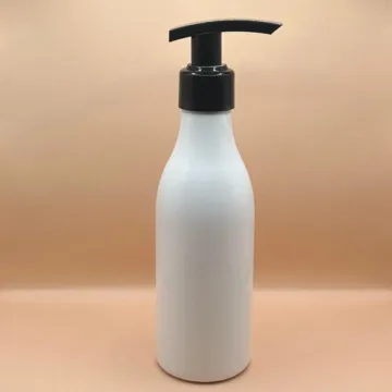 200ML PET LO Bottle White for personal care packaging