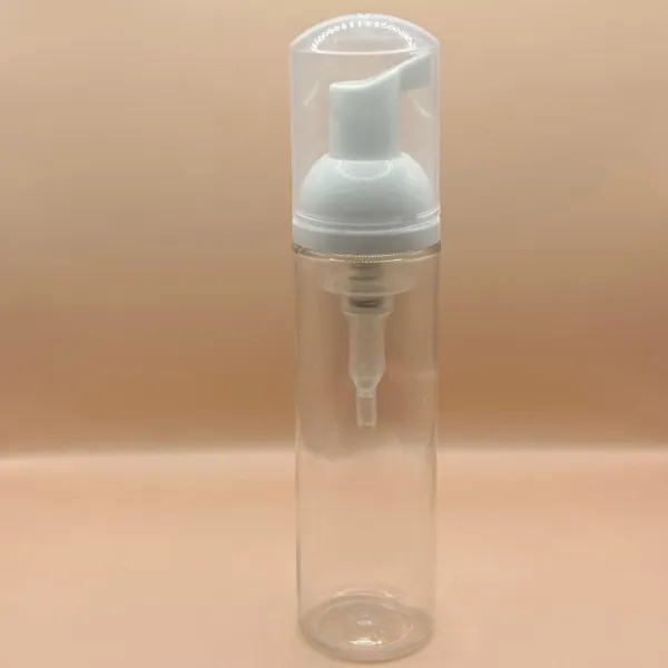 80ML Pet Foam Bottle Clear for skincare packaging