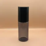 60ML Pet PLU TR Black for skincare packaging