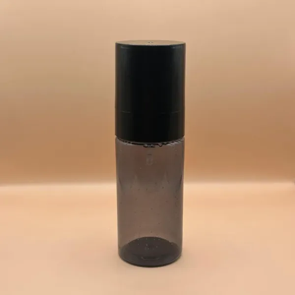 60ML Pet PLU TR Black for skincare packaging