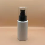 60ML Pet PLU White for cosmetic packaging