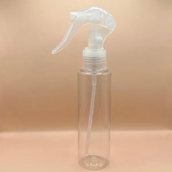 100ML Sleek Clear With 24/410 Trigger Pump Natural for personal care packaging