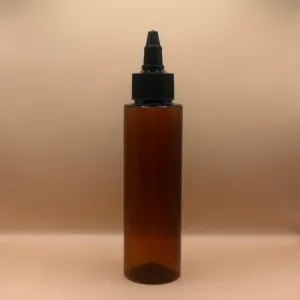 100ML PET Sleek Amber Bottle with 24/410 Twist Cap | Premium Packaging Solution