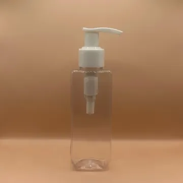100ML PET Merc Bottle with 24/410 L1 Dispenser Pump Smooth - Premium Packaging for Personal Care Products