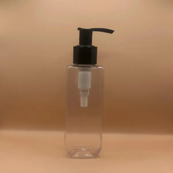 100ML PET Merc Bottle with 24/410 L1 Dispenser Pump Smooth - Premium Packaging for Personal Care Products