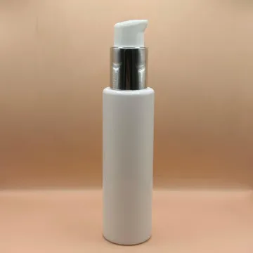 200ML PET Sleek Bottle White with 24/410 SAPLOO Pump - Perfect for Serum, Lotion, Cream