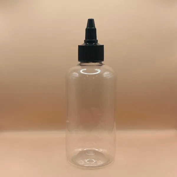 200ML PET Boston Bottle with 24/410 Twist Cap - Ideal for Oil Packaging