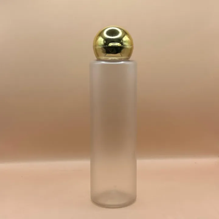 100ML PET Sleek Bottle with 24/410 Dom Flip-Top Cap for Skincare and Personal Care Packaging