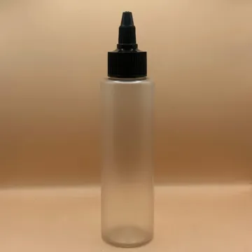 100ML PET Sleek Bottle with 24/410 Twist Cap for Oil Packaging