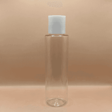 100ML PET Sleek Bottle with 24/410 Dis-Top Cap - Perfect for Skincare & Personal Care Packaging