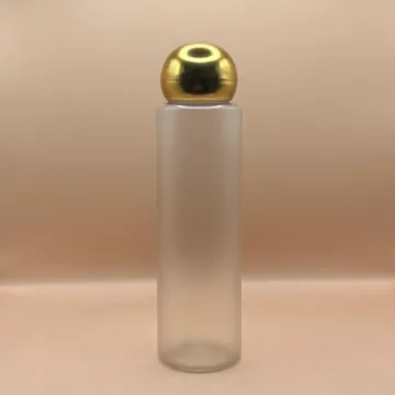 100ML PET Sleek Bottle with 24/410 Dom Cap | Premium Cosmetic Packaging