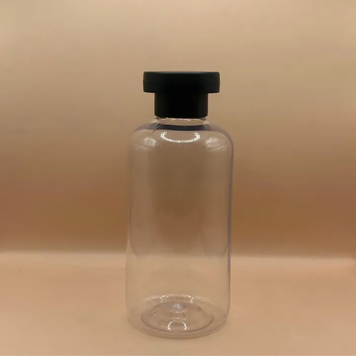 200ML PET Boston Bottle with 24/410 Mushroom Cap – Premium Packaging for Personal Care
