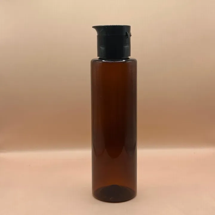 100ML PET Sleek Bottle with 24/410 Beak Flip-Top Cap | Ideal for Liquid Packaging