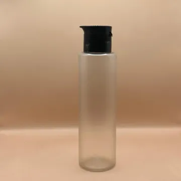 100ML PET Sleek Bottle with 24/410 Beak Flip-Top Cap | Ideal for Liquid Packaging