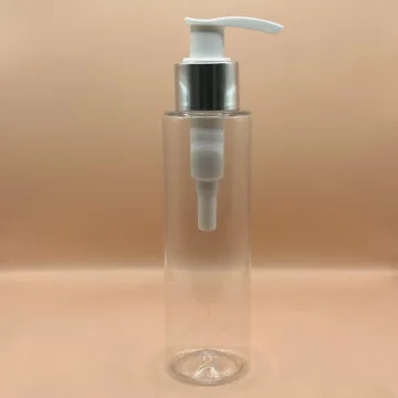 100ML PET Sleek Bottle with 24/410 L1 Dispenser Pump – Perfect for Lotion, Shampoo, and More