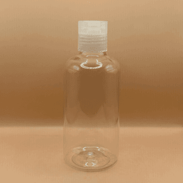 200ML PET Boston Bottle with 24/410 Disc-Top Cap - Perfect for Lotion, Shampoo, and Body Wash