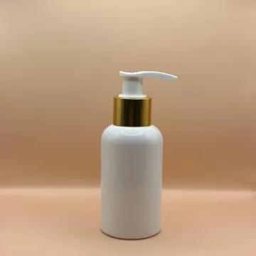 100ML PET Boston Bottle With 24/410 L1 Dispenser Pump - Ideal for Skincare and Personal Care