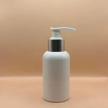 100ML PET Boston Bottle With 24/410 L1 Dispenser Pump - Ideal for Skincare and Personal Care