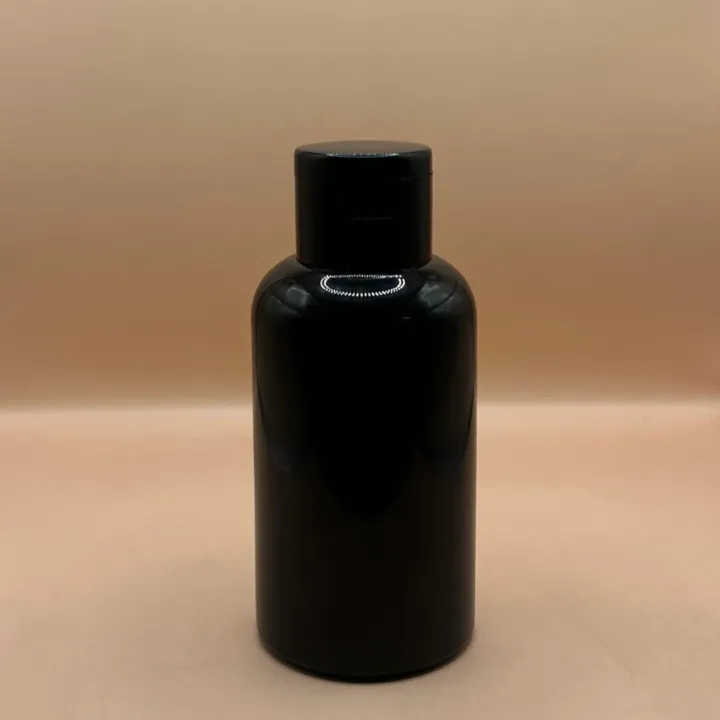 100ML PET Boston Bottle With 24/410 Flip-Top Cap – Ideal Packaging for Skincare and Personal Care Products