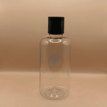 200ML PET Boston Bottle with 24/410 Disc-Top Cap - Perfect for Lotion, Shampoo, and Body Wash