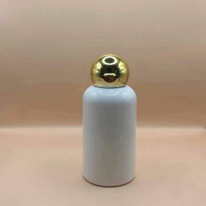 100ML PET Boston Bottle With 24/410 Dom Flip-Top Cap Golden Coating | Elegant Packaging for Personal Care