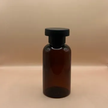 100ML PET Boston Bottle With 24/410 Mushroom Cap - Durable Packaging for Personal Care
