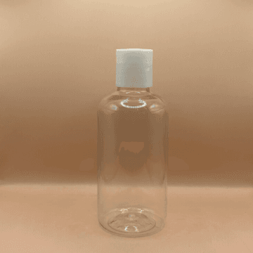 200ML PET Boston Bottle with 24/410 Disc-Top Cap - Perfect for Lotion, Shampoo, and Body Wash