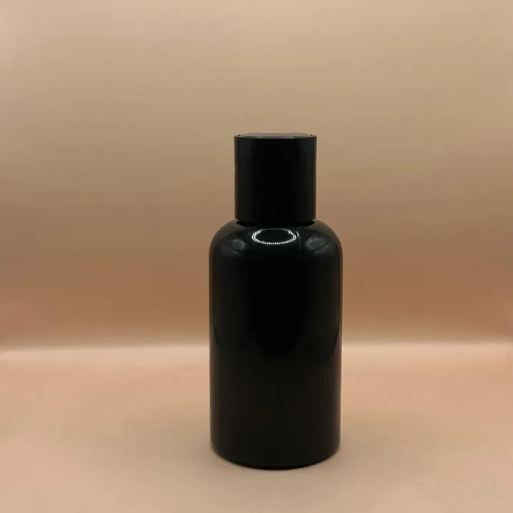100ML PET Boston Bottle with 24/410 Disc-Top Cap | Premium Packaging for Skincare and Personal Care