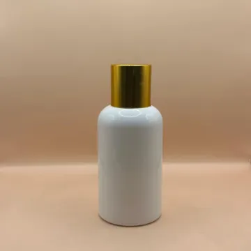 100ML PET Boston Bottle with 24/410 Screw Cap Golden | Premium Packaging