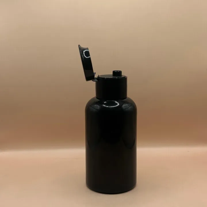 100ML Pet Boston Bottle With 24/410 Beak Flip-Top Cap - Premium Packaging for Personal Care