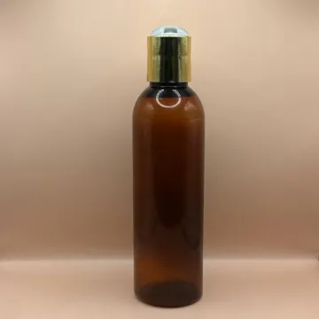 200ML PET Avon Bottle with 24/410 Disc-Top Cap Golden Coating | Premium Packaging for Lotions and Oils