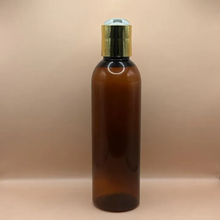 200ML PET Avon Bottle with 24/410 Disc-Top Cap Golden Coating | Premium Packaging for Lotions and Oils
