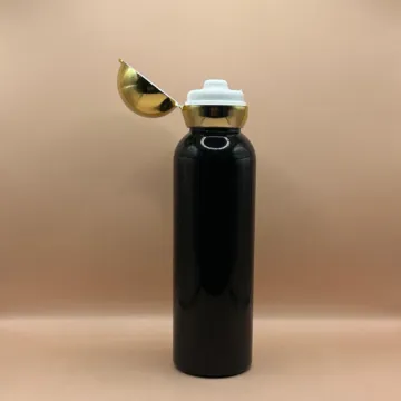 120ML PET Avon Bottle With 24/410 Dom Flip-Top Cap Golden Coating – Premium Cosmetic Packaging