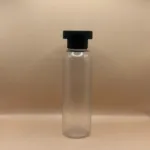 120ML PET Bottle with 24/410 Mushroom Flip-Top Cap for Skincare and Personal Care Packaging