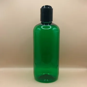 300ML PET Boston Bottle with 24/410 Disc-Top Cap | Premium Cosmetic & Personal Care Packaging