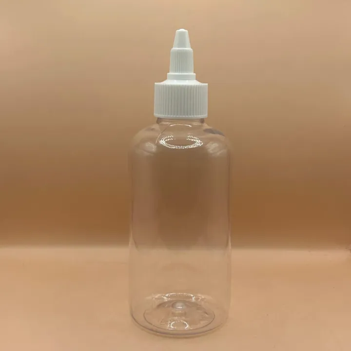 200ML PET Boston Bottle with 24/410 Twist Cap for Oil | Durable Oil Packaging
