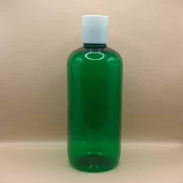 300ML PET Boston Bottle with 24/410 Disc-Top Cap | Premium Cosmetic & Personal Care Packaging