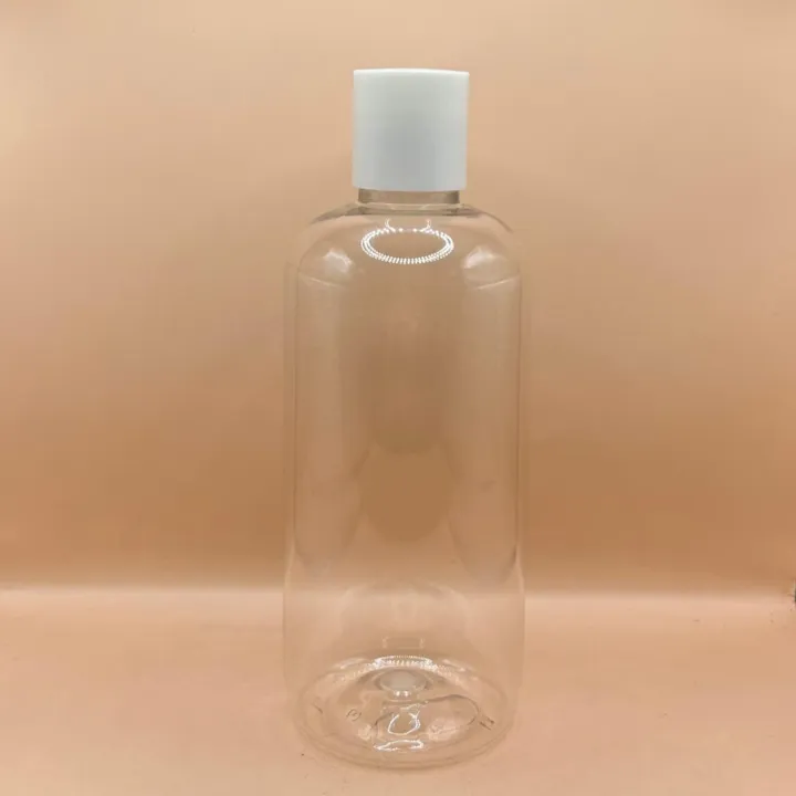 300ML PET Boston Bottle with 24/410 Disc-Top Cap | Premium Cosmetic & Personal Care Packaging