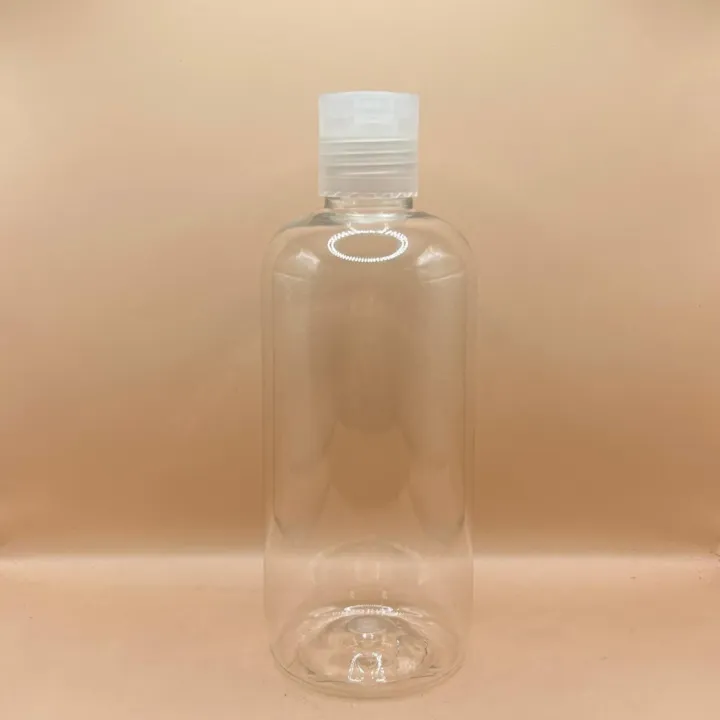 300ML PET Boston Bottle with 24/410 Disc-Top Cap | Premium Cosmetic & Personal Care Packaging