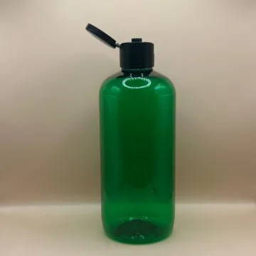 300ML PET Boston Bottle with 24/410 Flip-Top Cap | Durable & Leak-Proof Packaging for Personal Care & Cosmetics