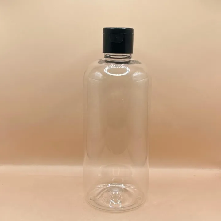 300ML PET Boston Bottle with 24/410 Flip-Top Cap | Durable & Leak-Proof Packaging for Personal Care & Cosmetics