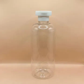 300ML PET Boston Bottle With 24/410 Mushroom Flip-Top Cap | Premium Cosmetic & Personal Care Packaging