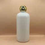300ML PET Boston Bottle with 24/410 Dom Flip-Top Cap Golden Coating | Premium Cosmetic Packaging