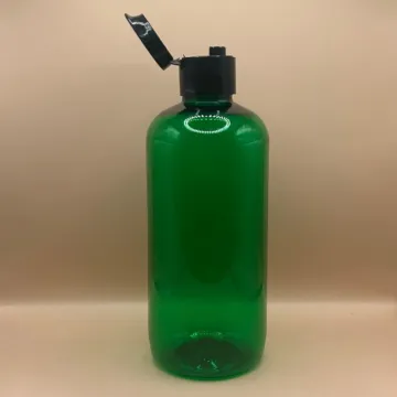 300ML PET Boston Bottle with 24/410 Beak Flip-Top Cap – Ideal for Shampoo, Lotion, and Body Wash