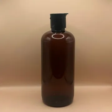 300ML PET Boston Bottle with 24/410 Beak Flip-Top Cap – Ideal for Shampoo, Lotion, and Body Wash
