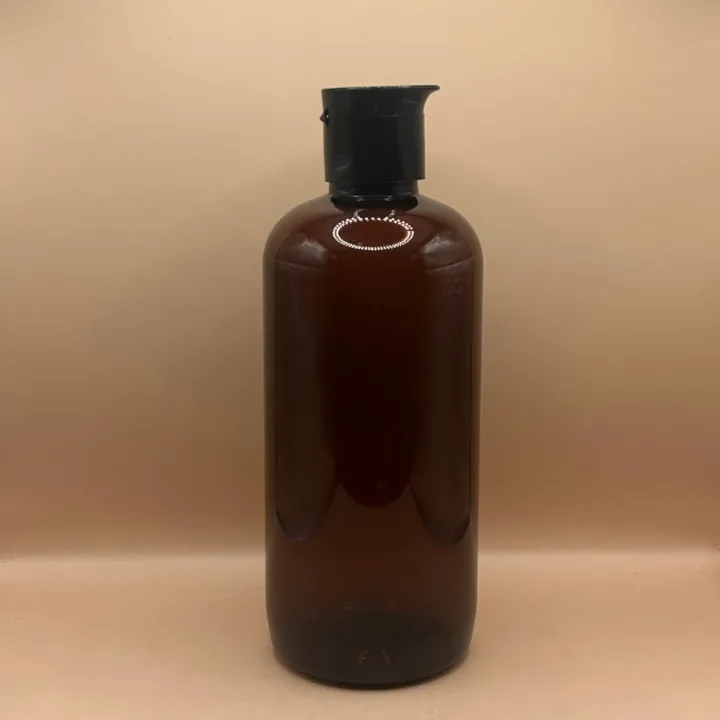 300ML PET Boston Bottle with 24/410 Beak Flip-Top Cap – Ideal for Shampoo, Lotion, and Body Wash