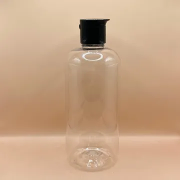 300ML PET Boston Bottle with 24/410 Beak Flip-Top Cap – Ideal for Shampoo, Lotion, and Body Wash