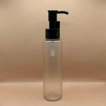 100ML PET Sleek Bottle With 24/410 SPDPOH Pump | Premium Cosmetic & Skincare Packaging