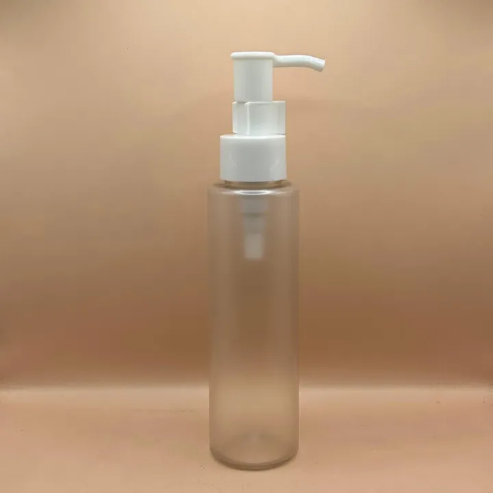 100ML PET Sleek Bottle With 24/410 SPDPOH Pump | Premium Cosmetic & Skincare Packaging